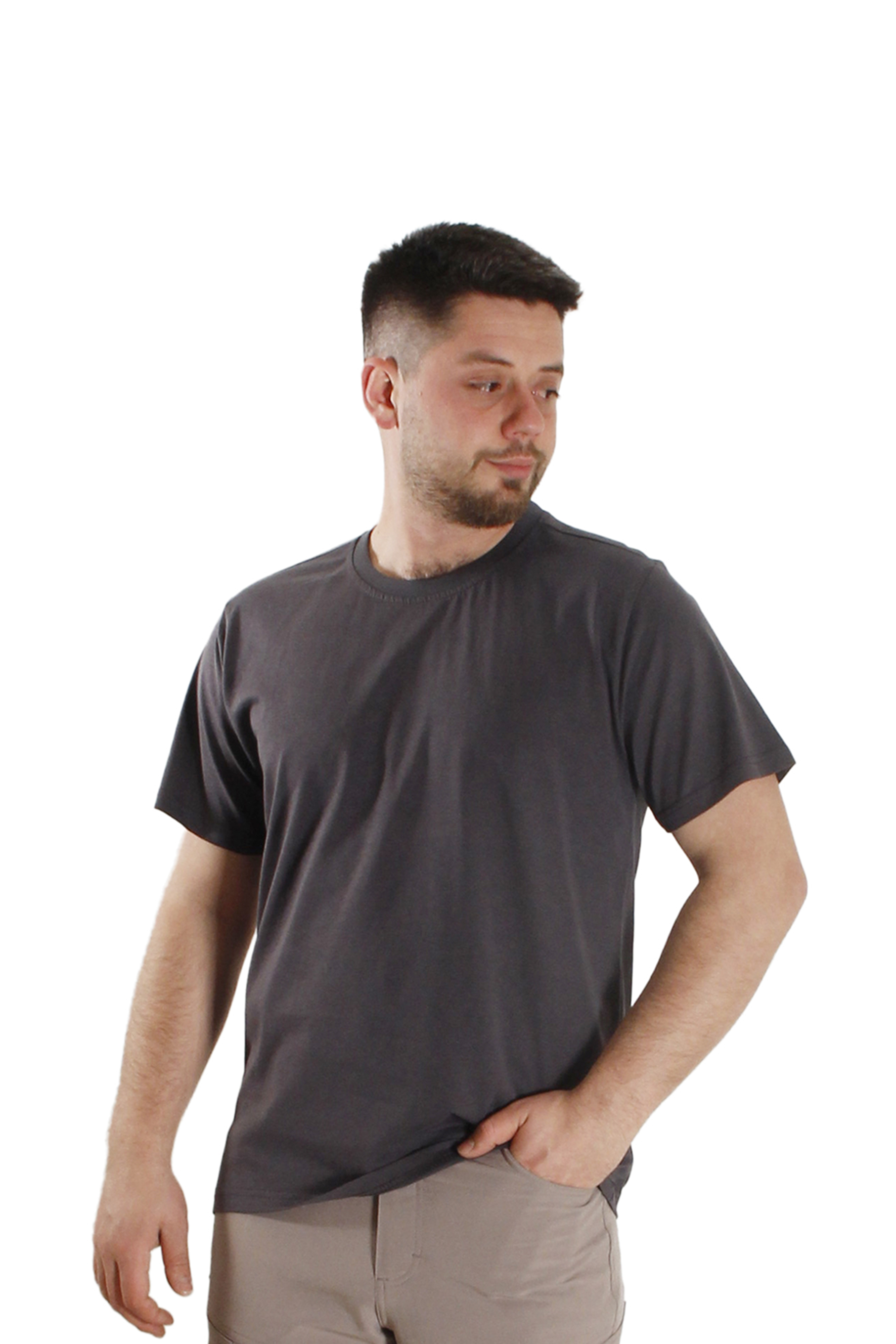 OPEN-END SUPREM SIFIR YAKA T-SHIRT