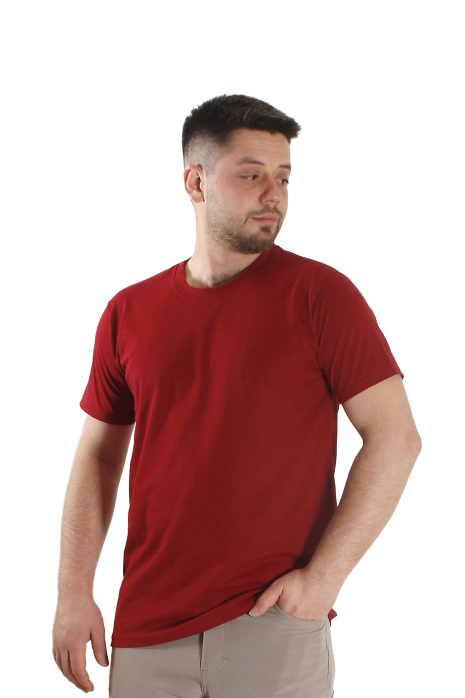 OPEN-END SUPREM SIFIR YAKA T-SHIRT
